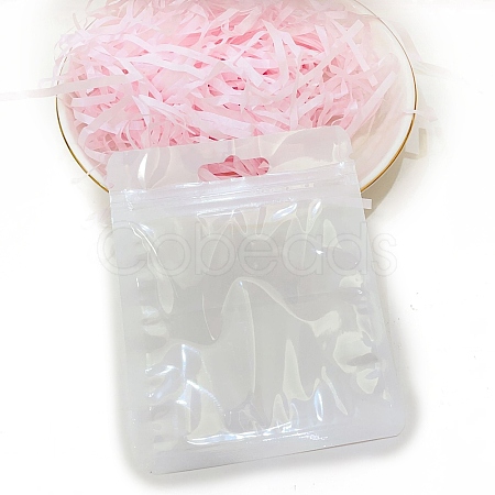 Macaron Color Plastic Yin-yang Resealable Packaging Bags PW-WG669FB-04-1