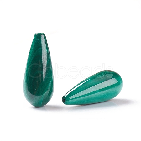 Natural Malachite Beads X-G-E557-14C-1