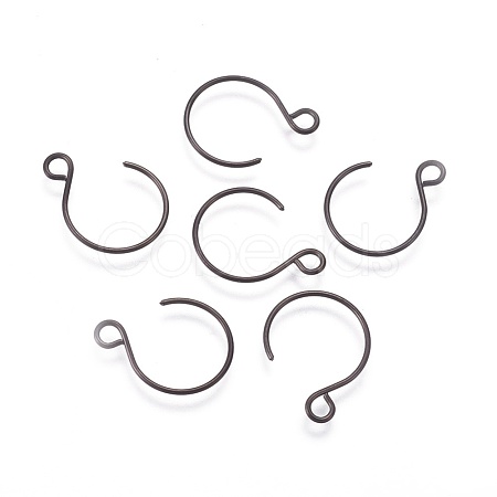 304 Stainless Steel Earring Hooks STAS-O119-10B-1