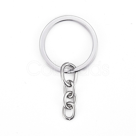Alloy Split Key Rings X-E426-A-1