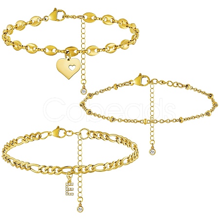 Anklets Sets AJEW-AN00383-05-1