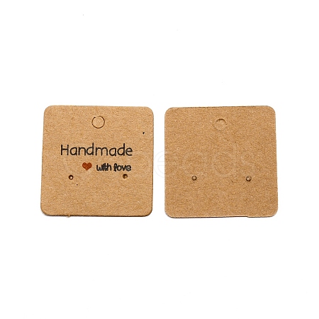 Paper Earring Display Cards X1-CDIS-TAC0009-02A-1
