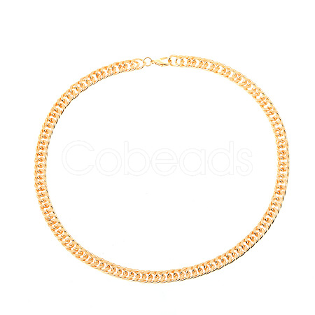 Iron Cuban Link Chain Necklaces for Women WH-WG2C527-02-1