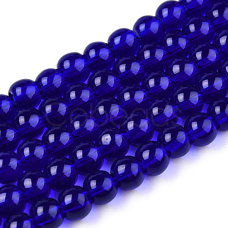 Transparent Glass Beads Strands LS-GLAA-T032-T4mm-15-1