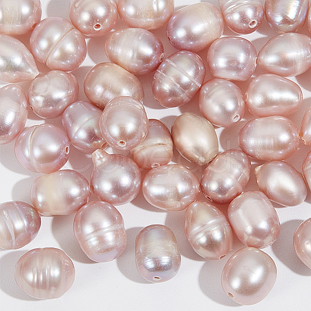 1 Strand Natural Cultured Freshwater Pearl Beads Strands PEAR-NB0002-45A-1