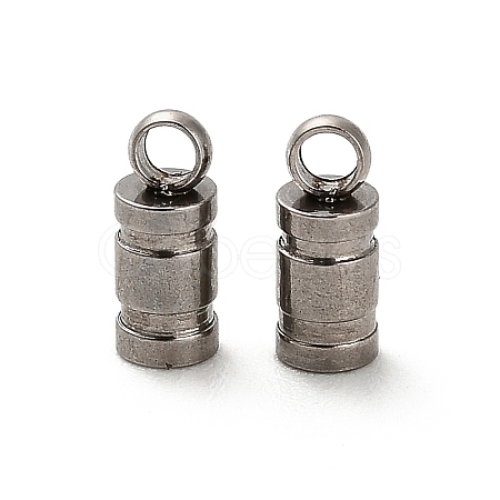201 Stainless Steel Cord Ends STAS-S167-01B-P-1