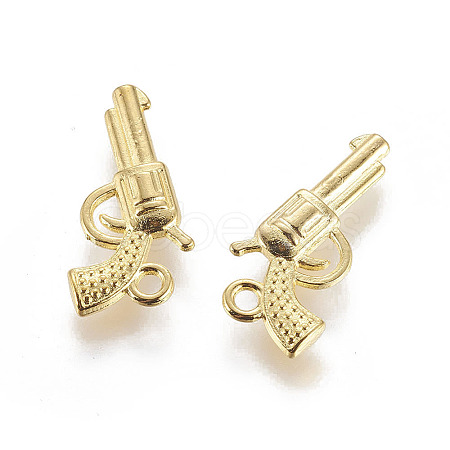 Zinc Alloy Gun Necklace Pendant LS-EA9073Y-G-1