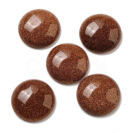 Synthetic Goldstone Cabochons G-C115-02A-03-1