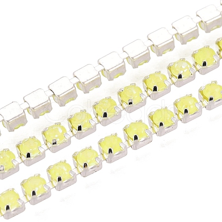 Iron Rhinestone Cup Chains CH-T006-01A-12-1