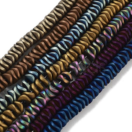 Electroplated Synthetic Non-magnetic Hematite Beads Strands G-H020-M01-1