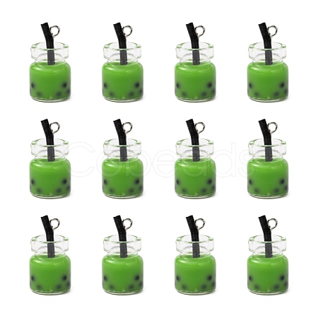 Glass Bottle Pendants X-CRES-S359-01H-1