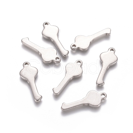 Non-Tarnish 201 Stainless Steel Pendants STAS-D0002-23P-1