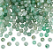 Nbeads 2 Strands Natural Green Aventurine Beads Strands, Faceted, Round, 3~3.5x2~3.5mm, Hole: 0.2mm, about 120~189pcs/strand, 16.2~16.4 inch(41.3~41.7cm)