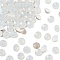 Preciosa&reg MAXIMA Crystal Round Stones, Czech Crystal, Dura Foiling, Round(431 11 615 Chaton), 01000 White Opal, SS18(4.2~4.4mm)