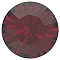 Preciosa&reg MAXIMA Crystal Round Stones, Czech Crystal, Dura Foiling, Round(431 11 615 Chaton), 90090 Siam, SS45(9.85~10.2mm)