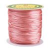 Nylon Satin Rattail Cords NWIR-R025-1.0mm-182-3