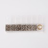 Iron & Brass Open Jump Rings IFIN-X0033-P-B-4