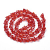 Transparent Glass Beads GLAA-Q066-14mm-B15-2