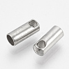 Tarnish Resistant 201 Stainless Steel Cord Ends STAS-S028-35-2