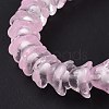 Transparent Glass Beads Strands LAMP-H061-01C-01-5