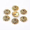 Tibetan Style Bead Caps TIBEB-LF1650Y-AG-FF-1