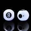 Opaque Acrylic Beads X-MACR-S272-66-3