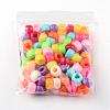 Opaque Acrylic Beads X-PL338-5