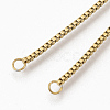 Adjustable 304 Stainless Steel Slider Bracelets Making X-STAS-T050-031G-4