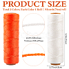 2 Colors Flat Nylon Braided Cords NWIR-GF0001-05-2