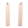 Ion Plating(IP) 304 Stainless Steel Pendants STAS-I311-14A-RG-1