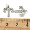 Rack Plating Brass Micro Pave Cubic Zirconia Pendants KK-K386-02G-P-3