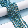 Natural Apatite Beads Strands G-P463-29-2