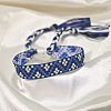 Ethnic Adjustable Braided Polyester Cord Bracelets for Women WG4F23B-04-1