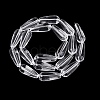 Transparent Glass Beads Strands X-GLAA-Q113-03A-A01-2