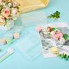 20Pcs Plastic Packing Boxes with Hinged Lid CON-GO0001-09-4