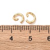 Brass Open Jump Rings KK-G604-08G-10-4