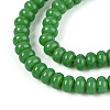 Opaque Solid Color Glass Beads Strands GLAA-ZX008-4mm-18T-3