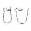 Tarnish Resistant 304 Stainless Steel Hoop Earring Findings STAS-S117-008A-01-3