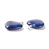 Natural Dyed Lapis Lazuli Pendants G-G956-B31-FF-3