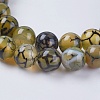 Natural Dragon Veins Agate Beads Strands X-G-G515-8mm-02A-3