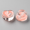 Transparent Enamel Acrylic Beads TACR-S155-004C-2