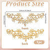 Crystal Rhinestone Cloth Patches DIY-WH0683-62G-2