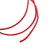 Nylon Satin Rattail Cords NWIR-R025-1.0mm-700-3