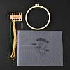 DIY Transparent Fabric Embroidery Kits DIY-K032-79B-2