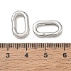 SHEGRACE Brass Spring Gate Rings XGRQ7M188-982P-3