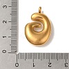 Ion Plating(IP) 304 Stainless Steel Pendants X-STAS-M017-08G-07-3