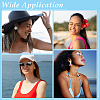 3 Pairs Alloy Enamel Stud Earrings EJEW-WH0012-184-5