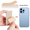 8Pcs 4 Colors PU Leather Cell Phone Adhesive Card Holders DIY-CP0007-47-5