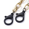 Personalized CCB Plastic Cable Chain Necklaces NJEW-JN02882-2