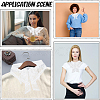 Polyester Women's False Collar DIY-WH20048-074D-4
